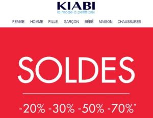 soldes d’été Kiabi 