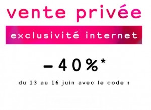 vente privee code promo