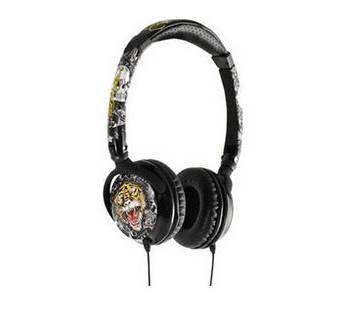 24,50 euros le casque Ed Hardy Tiger Omenex (by Christian Audigier) au lieu du double