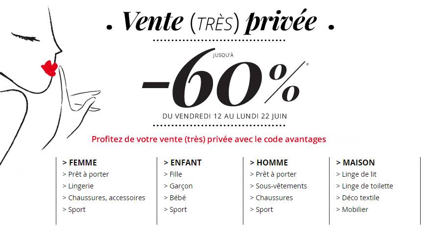 vente privee 3 suisses