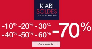 remises sur les soldes femmes KIABI 