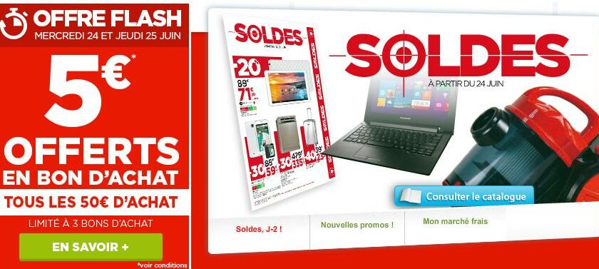 soldes Géant Casino