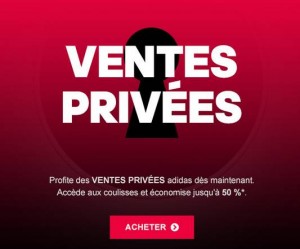 vente adidas vente privee