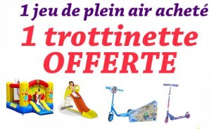 1 trottinette gratuite 