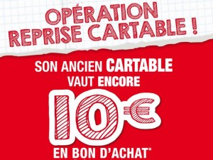 Ancien cartable repris 10 euros