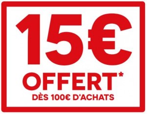 Darty 15 euros offerts