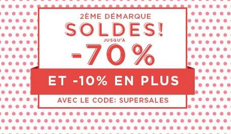 Deuxième démarque Boohoo ! Jusqu’à -70% + 10% jusqu’à minuit (livraison gratuite dès 25 euros)