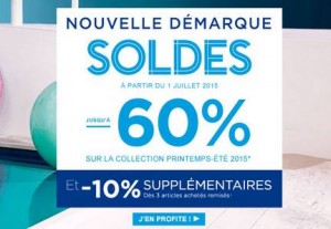 Deuxième démarque des Soldes Catimini 