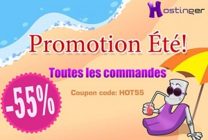 Promotion d’été Hostinger