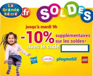 La grande recre code promo soldes