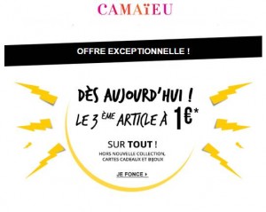 Soldes Camaïeu 