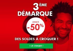 Troisième démarque des soldes d’été Jules