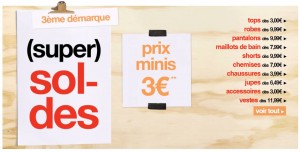 Troisième démarque des soldes Jennyfer 