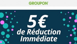 code promo Groupon 5 euros