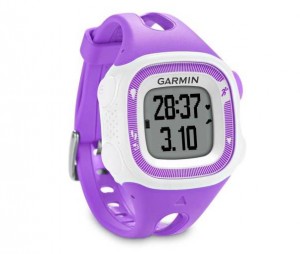 montre GPS Forerunner 15 violette de Garmin