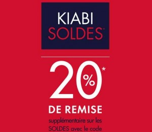 remise en plus les SOLDES KIABI