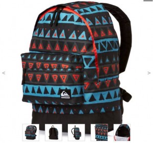 sac à dos Quiksilver à moins de 10 euros port inclus