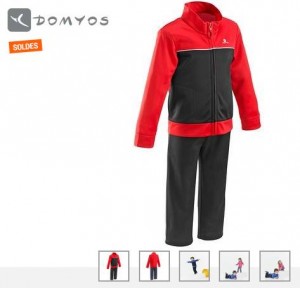 survêtements enfant Domyos 