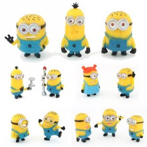 12 figurines Minions à 5,11 euros port inclus