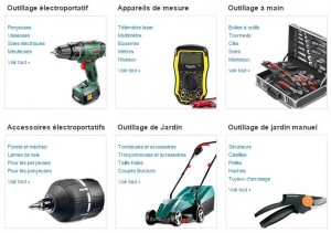 Bricolage et Jardinage Amazon