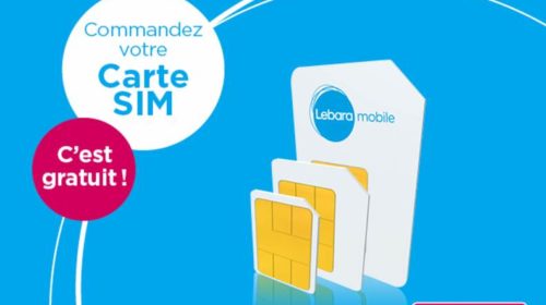 Carte Sim gratuite Lebara mobile