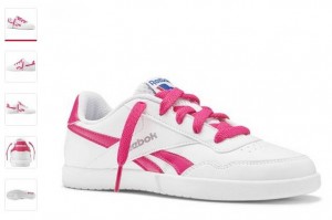 reebok fille rose