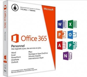 carte d’activation Office 365 Personnel 1an au plus bas prix