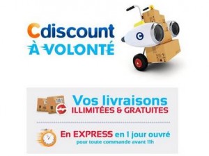 Cdiscount à Volonté gratuit