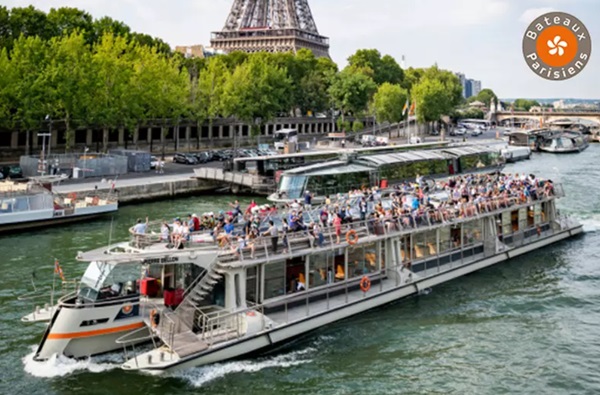 PROMO Croisière promenade sur la Seine à partir de 7,50€ avec Bateaux Parisiens (départ Tour Eiffel)