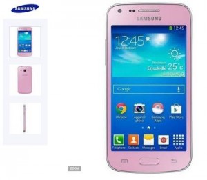 smartphone Galaxy Core Plus Rose Samsung rembourse Cdiscount