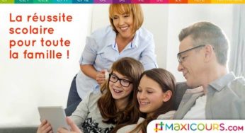 66 euros les 6 mois de soutien scolaire accès illimité / famille Maxicours (au lieu du double / ou 98 euros l’année)