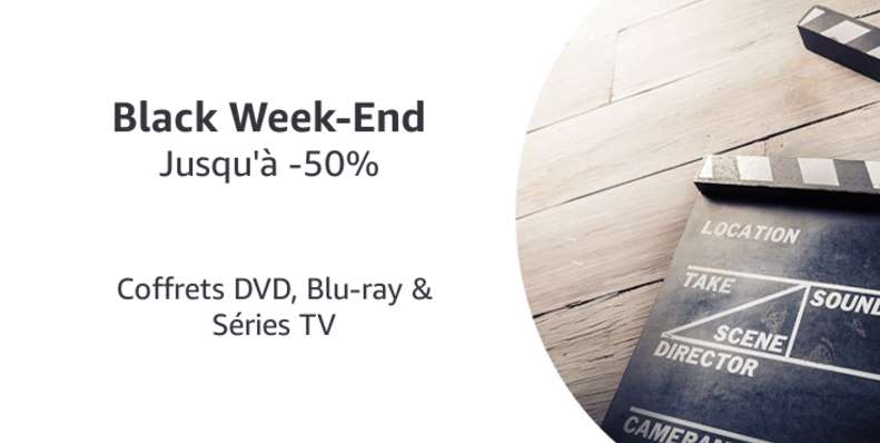 Week-end coffrets DVD & Blu-ray : jusqu’à -50% sur plus de 1000 titres.