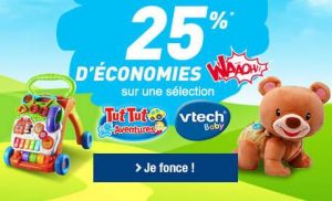 Bon plan Vtech Baby Auchan 