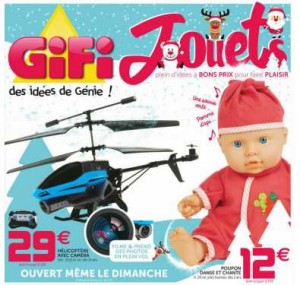 Catalogue jouets GIFI Noel 2015 