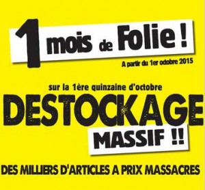 Déstockage Vet’Affaires 