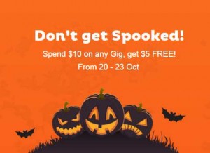 Fiverr : 5$ offerts 