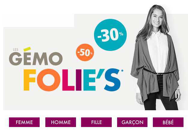 Gemo Folies promotion