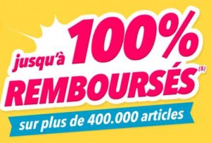 Grand Déstockage » jusqu’à 100% remboursé