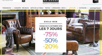 Jusqu’à moins 75% sur Maisons du Monde (dans la limite des stocks)