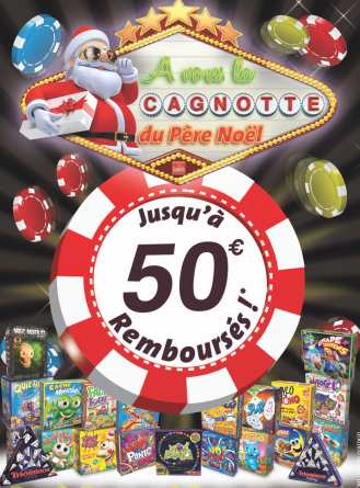 Offre remboursement jeux Goliath (3 jeux = 30€ / 4 jeux =50€) 2015 !