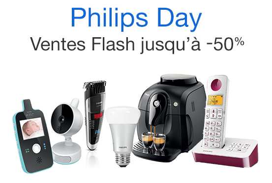 Philips Day Amazon : rasoir, centrale vapeur, casque audio, téléphone, aspirateur… jusqu’à -50%