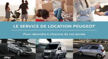 Location de voiture Peugeot : 50 euros le bon d’achat MU by Peugeot d’une valeur de 115 euros (partout en France / même vacances)