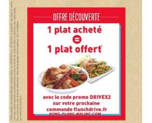 code promo FLUNCH DRIVE