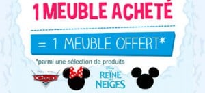 meuble Disney offert cdiscount