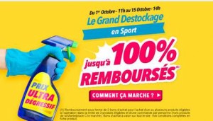 offre remboursement Cdiscount Mode et Sport