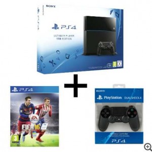 pack PS4 FIFA16 manette dualshock 4 AUCHAN