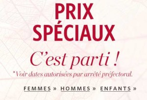 soldes flottants ESPRIT