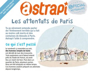 13 novembre expliqués aux enfants par Astrapi 