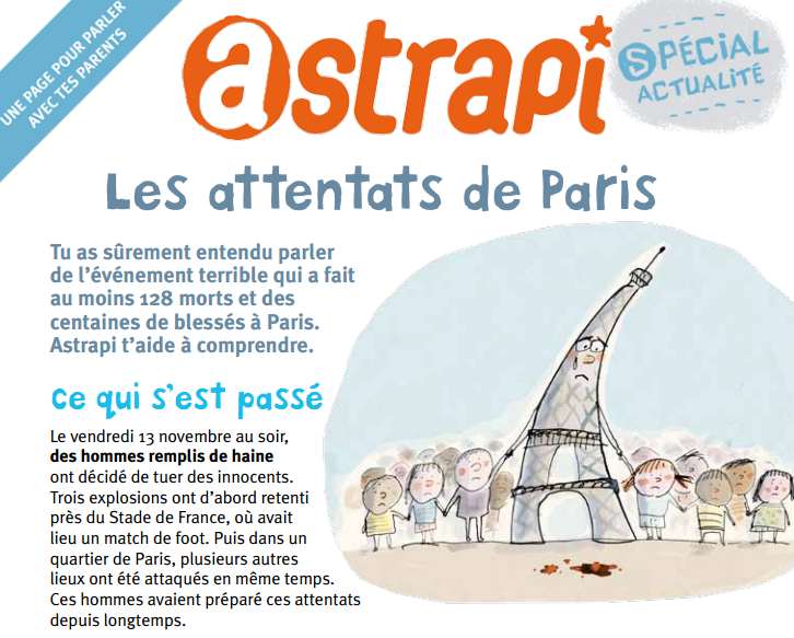 13 novembre expliqués aux enfants par Astrapi