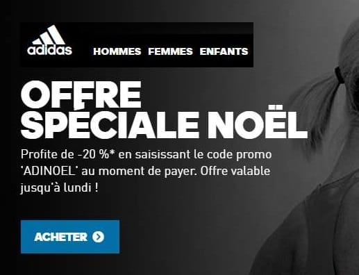 code promo black friday adidas